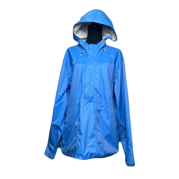 Vineyard Vines Other - Vineyard Vines Men's Performance Rain Jacket XL Blue Hooded 1/2 Zip Lightweight